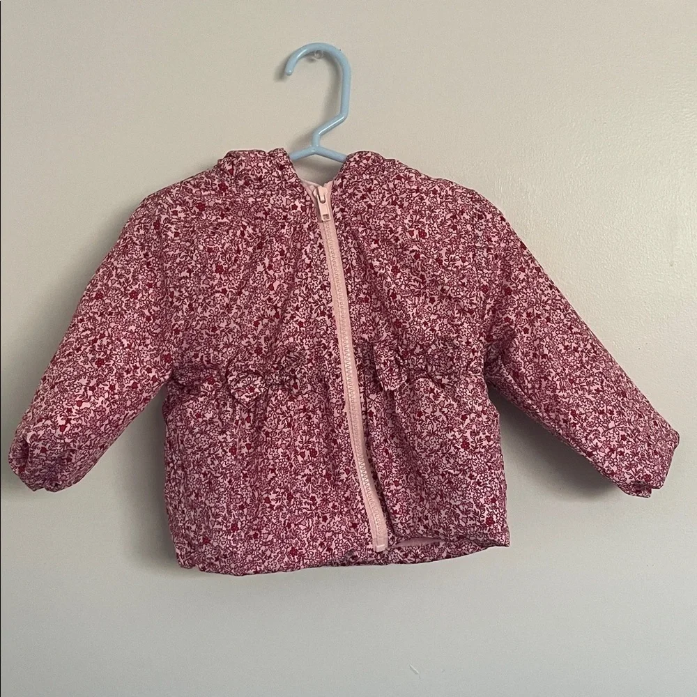 Penelope Mack Pink Floral Kids Jacket 12-18months